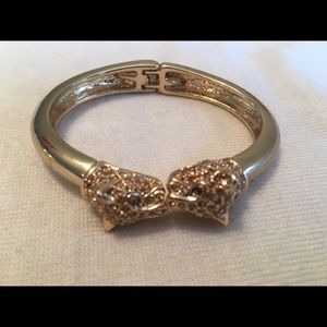 Banana Republic Cheetah Hinged Bracelet